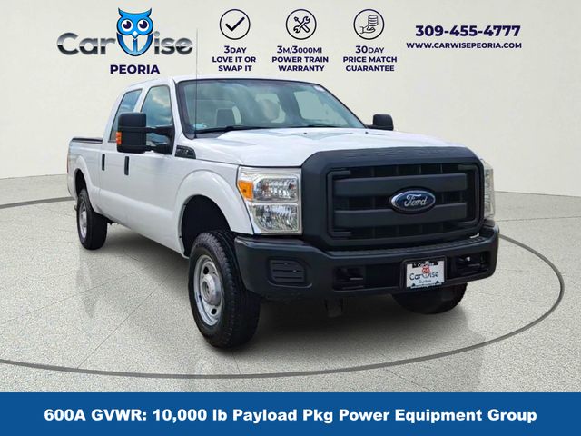 Oxford White 2014 Ford F-250 Super Duty XL Crew Cab 4WD Pickup Truck Four-Wheel Drive 6-Speed Automatic
