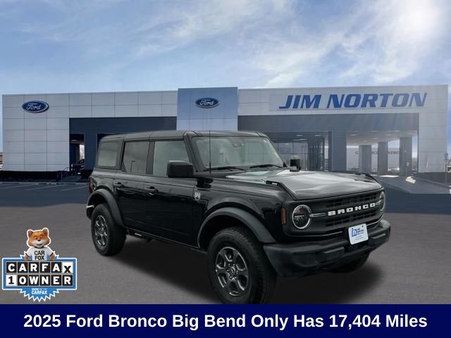 Shadow Black 2025 Ford Bronco SUV / Crossover Four-Wheel Drive Automatic