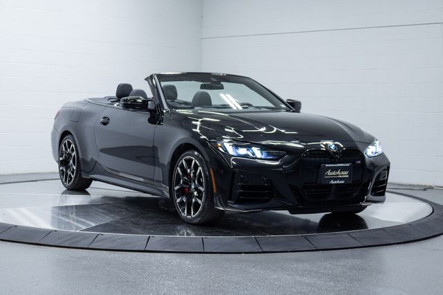 Black Sapphire Metallic 2026 BMW 4 Series Convertible All-Wheel Drive 8-Speed Automatic