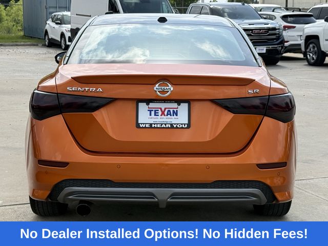 2022 Nissan Sentra SR Orange at North Houston Mitsubishi