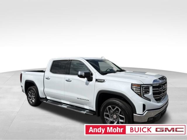 Glacier White 2026 GMC Sierra 1500 Pickup Truck Four-Wheel Drive Automatic