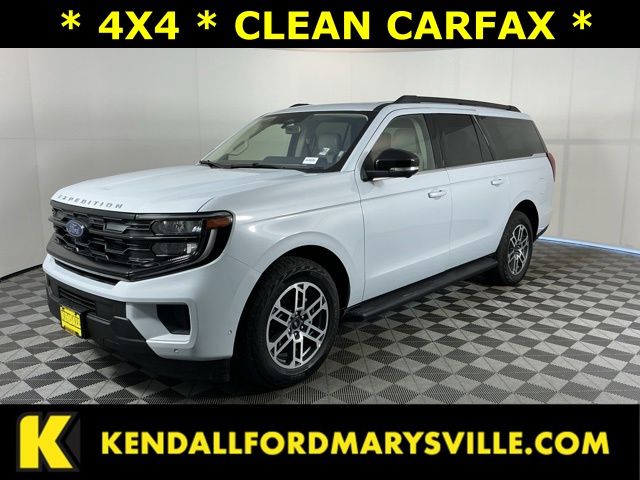Silver Metallic 2025 Ford Expedition MAX Active 4WD SUV / Crossover Four-Wheel Drive Automatic