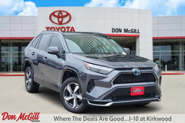 Magnetic Gray Metallic 2022 Toyota RAV4 Prime SUV / Crossover All-Wheel Drive Continuously Variable Transmission