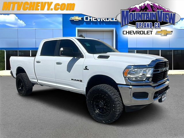 Bright White Clearcoat 2019 RAM 2500 Big Horn Crew Cab 4WD Pickup Truck Four-Wheel Drive 6-Speed Automatic
