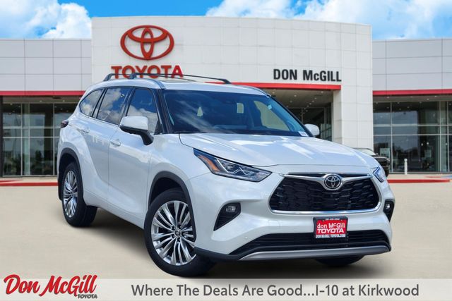 2026 Toyota Highlander Platinum Beige at Don McGill Toyota