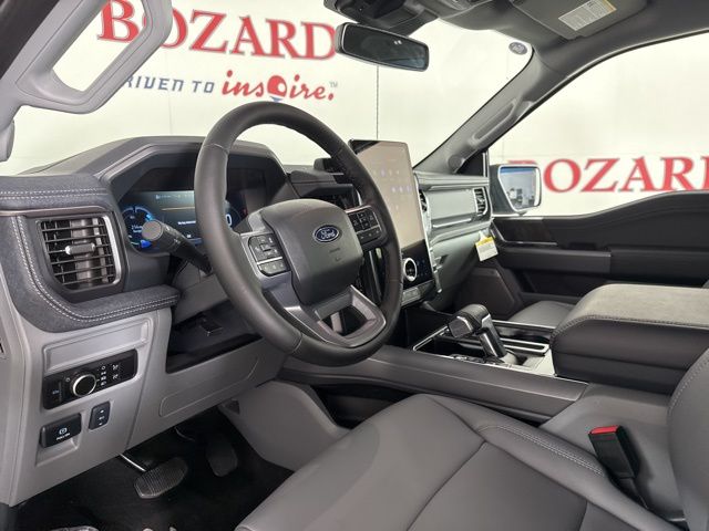 2025 Carbonized Gray Metallic Ford F-150 Lightning Flash AWD Truck