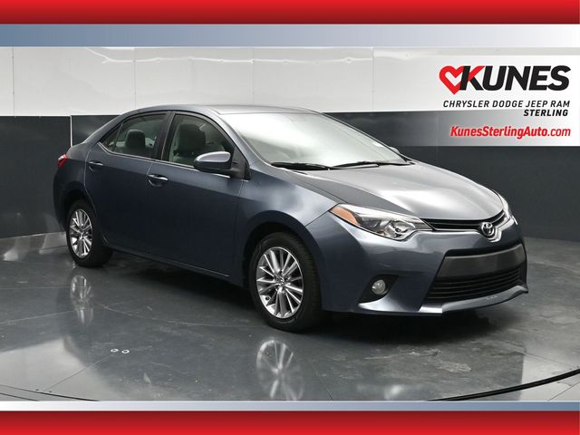 Slate Metallic 2014 Toyota Corolla Sedan Front-Wheel Drive Continuously Variable Transmission