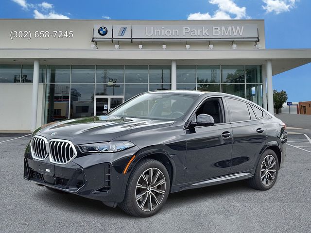 Black Sapphire Metallic 2025 BMW X6 SUV / Crossover All-Wheel Drive 8-Speed Automatic