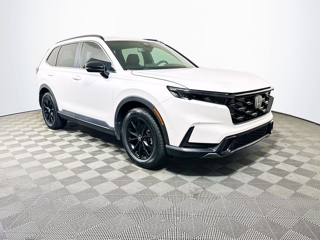 White 2025 Honda CR-V Hybrid SUV / Crossover All-Wheel Drive Continuously Variable Transmission