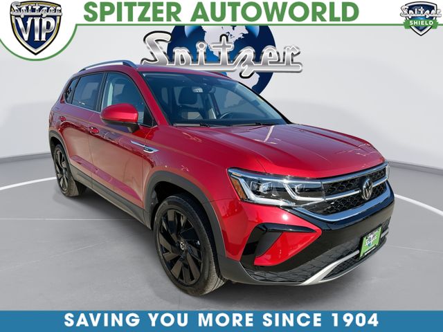 Kings Red Metallic 2024 Volkswagen Taos SEL 4Motion SUV / Crossover All-Wheel Drive 7-Speed Dual Clutch