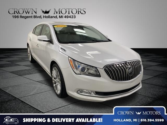 White Frost 2015 Buick LaCrosse Premium II FWD Sedan Front-Wheel Drive 6-Speed Automatic Overdrive