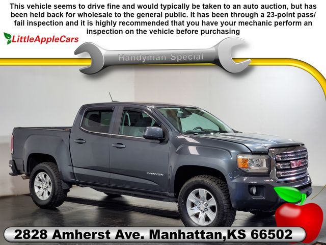Cyber Gray Metallic 2016 GMC Canyon Pickup Truck 4X2 6-Speed Automatic