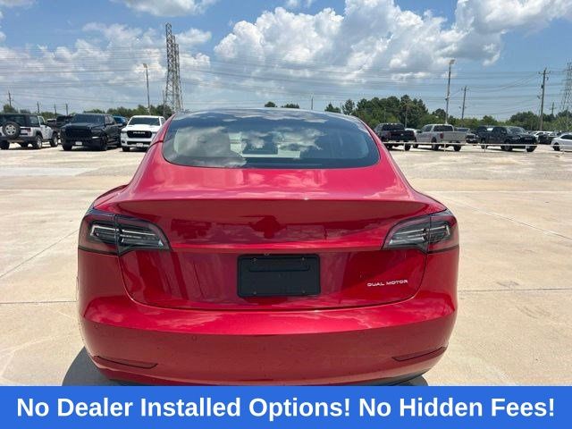 2022 Tesla Model 3 Long Range Red at AutoSavvy Houston Northwest