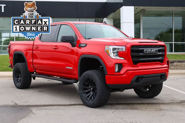 Cardinal Red 2021 GMC Sierra 1500 Elevation Crew Cab 4WD Pickup Truck Four-Wheel Drive Automatic