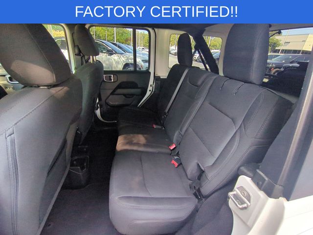 Used 2021 White Jeep Unlimited Sahara image 28