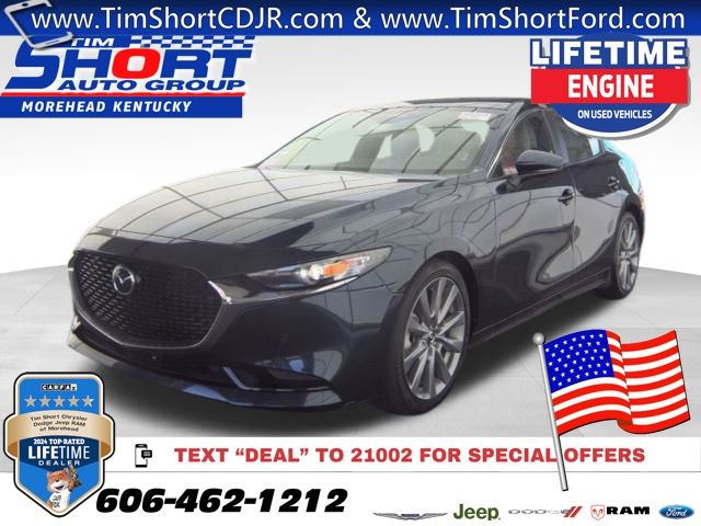 Crystal Blue 2025 Mazda MAZDA3 2.5 S Preferred Sedan FWD Sedan Front-Wheel Drive 6-Speed Automatic