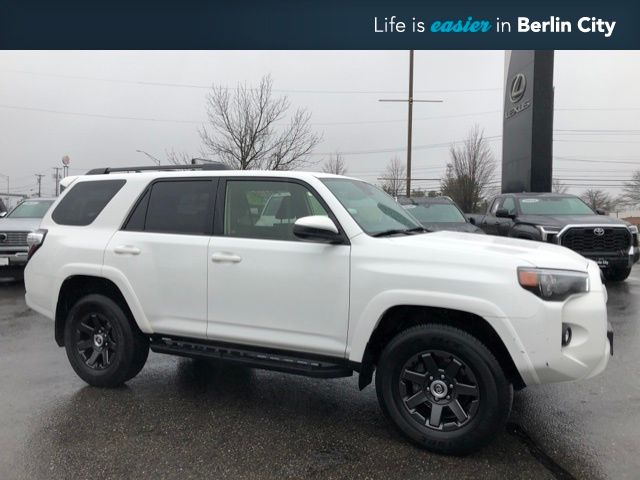 Super White 2021 Toyota 4Runner SUV / Crossover Four-Wheel Drive 5-Speed Automatic Overdrive