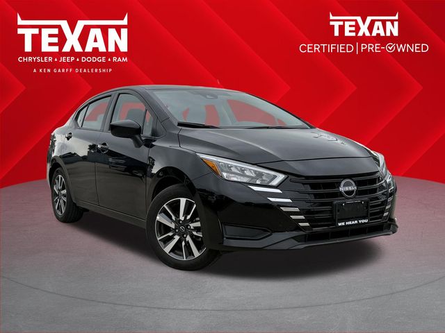2025 Nissan Versa 1.6 SV Black at Emmons Autoplex