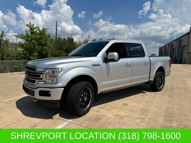 Ingot Silver 2018 Ford F-150 Pickup Truck Four-Wheel Drive Automatic