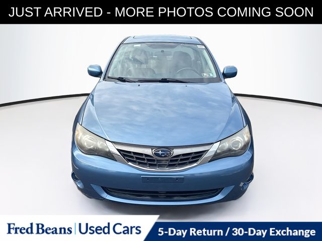 Newport Blue Pearl 2009 Subaru Impreza 2.5i Premium Hatchback Hatchback All-Wheel Drive 4-Speed Automatic Overdrive