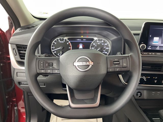 2025 Scarlet Ember Tintcoat Nissan Rogue S FWD SUV