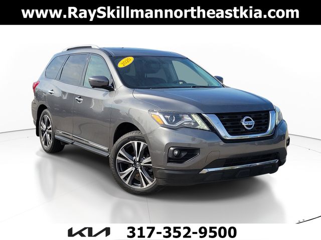 Gray (Gun Metallic) 2020 Nissan Pathfinder Platinum 4WD SUV / Crossover Four-Wheel Drive Continuously Variable Transmission