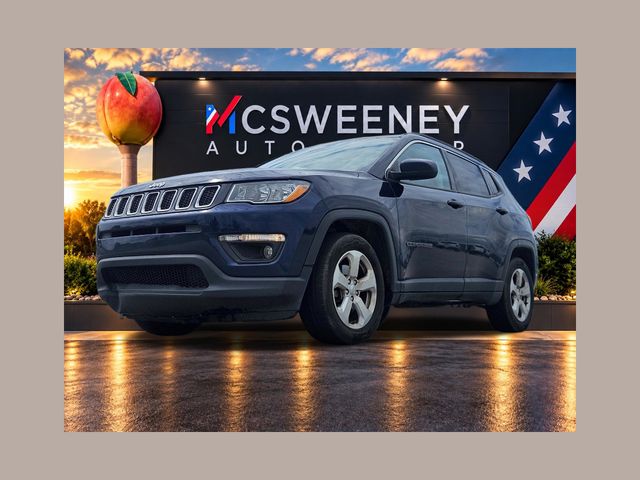 Jazz Blue Pearlcoat 2021 Jeep Compass SUV / Crossover Front-Wheel Drive 6-Speed Automatic