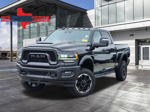 2024 Diamond Black Crystal Pearlcoat Ram 2500 Rebel 4X4 Truck