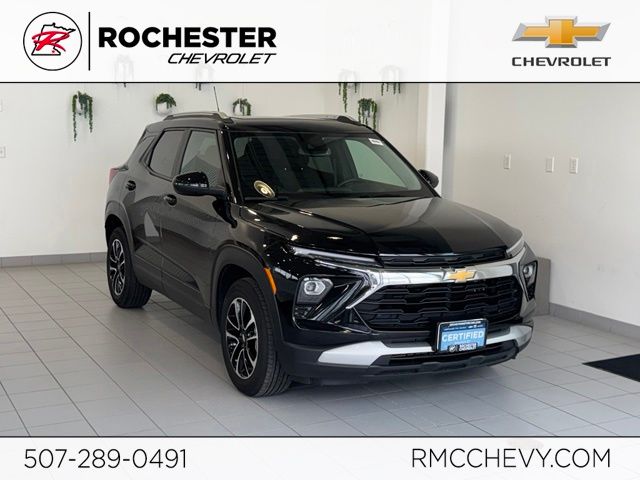 Black Metallic 2025 Chevrolet Trailblazer SUV / Crossover Front-Wheel Drive Continuously Variable Transmission