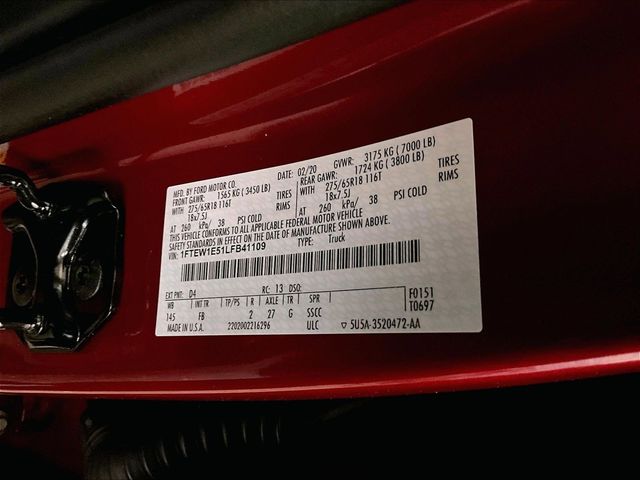 2020 Ford F-150 XLT Red at South Hills CDJR