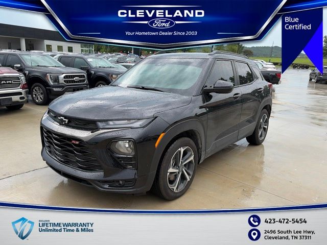 Mosaic Black Metallic 2022 Chevrolet Trailblazer SUV / Crossover Front-Wheel Drive Continuously Variable Transmission