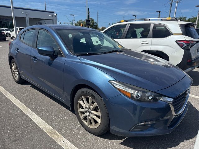 Eternal Blue 2017 Mazda MAZDA3 Sport Hatchback Hatchback Front-Wheel Drive 6-Speed Automatic
