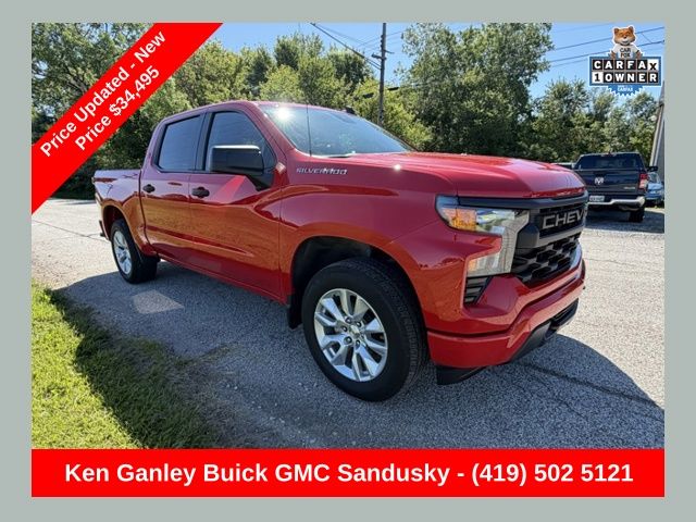 Red Hot 2024 Chevrolet Silverado 1500 Pickup Truck Four-Wheel Drive Automatic