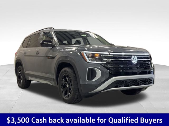 Pure Gray 2026 Volkswagen Atlas SUV / Crossover All-Wheel Drive 8-Speed Automatic