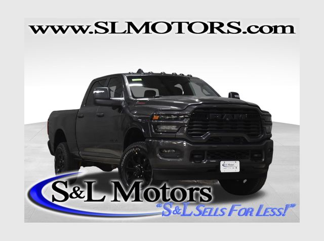 Gray (Granite Crystal Metallic Clearcoat) 2026 RAM 2500 Big Horn Crew Cab 4WD Pickup Truck Four-Wheel Drive Automatic