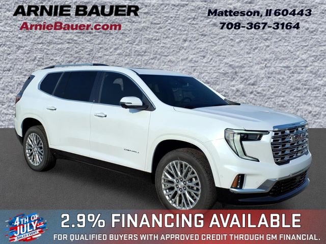 Glacier White Tricoat 2026 GMC Acadia SUV / Crossover Four-Wheel Drive 8-Speed Automatic