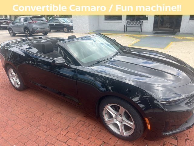 Black 2019 Chevrolet Camaro 1LT Convertible RWD Convertible Rear-Wheel Drive 8-Speed Automatic