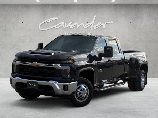 Dark Ash Metallic 2024 Chevrolet Silverado 3500HD LT Crew Cab 4WD Pickup Truck Four-Wheel Drive Automatic