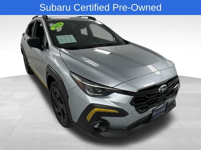 Ice Silver Metallic 2024 Subaru Crosstrek Sport AWD SUV / Crossover All-Wheel Drive Continuously Variable Transmission