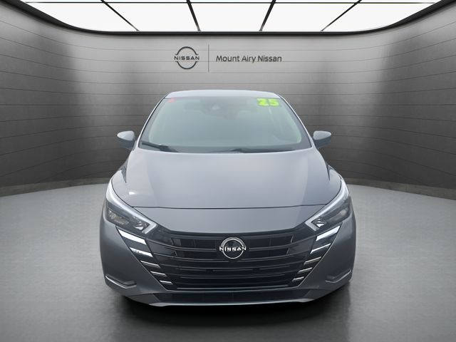 Gray (Gun Metallic) 2025 Nissan Versa Sedan Front-Wheel Drive Continuously Variable Transmission