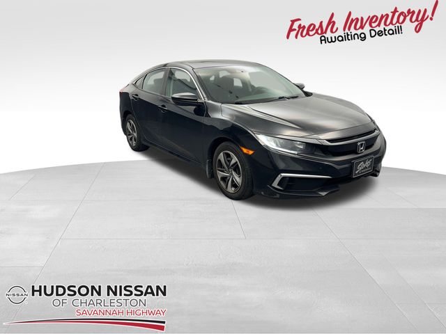 2020 Black Honda Civic LX FWD Sedan