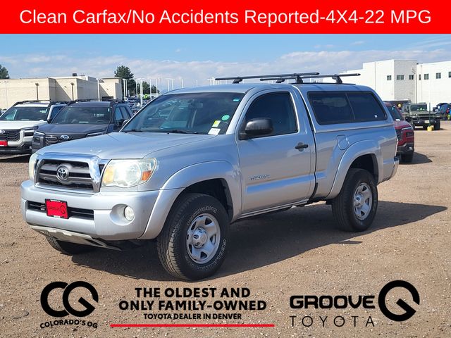 Silver Streak Mica 2010 Toyota Tacoma Pickup Truck Four-Wheel Drive 5-Speed Manual Overdrive