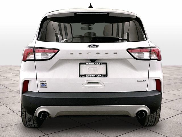 2020 Ford Escape SE White at Phil Fitts Ford