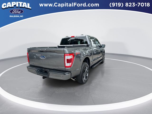 Certified Used 2023 Carbonized Gray Metallic Ford Lariat image 8