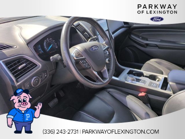 Used 2022 Blue Ford Titanium image 16