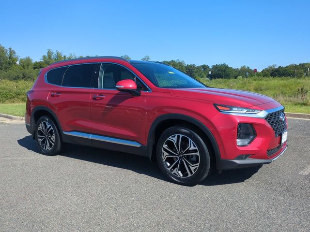 Calypso Red 2020 Hyundai Santa Fe SUV / Crossover All-Wheel Drive 8-Speed Automatic