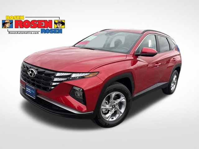 Calypso Red 2023 Hyundai Tucson SEL AWD SUV / Crossover All-Wheel Drive 8-Speed Automatic