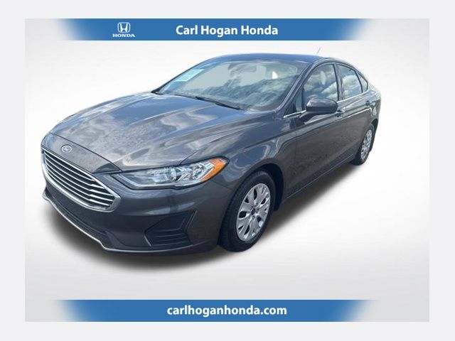 Gray (Magnetic) 2019 Ford Fusion S Sedan Front-Wheel Drive 6-Speed Automatic