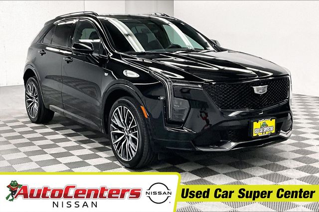 Stellar Black Metallic 2024 Cadillac XT4 SUV / Crossover Four-Wheel Drive 9-Speed Automatic