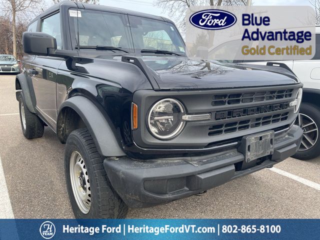 Shadow Black 2022 Ford Bronco 2-Door 4WD SUV / Crossover Four-Wheel Drive 7-Speed Manual